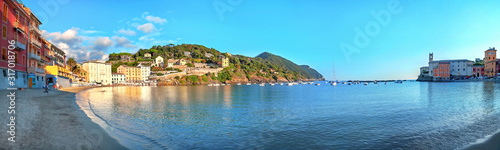 Baia del Silinzio or Silence bay in Sestri Levante Poster Mural XXL