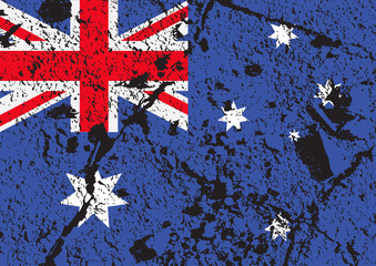 Canvas Print - australia flag-10