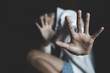 © Tinnakorn - Women violence and abused concept. Stop violence against women, human trafficking.The concept of sexual harassment against women and rape. human rights abuses. international women's day.