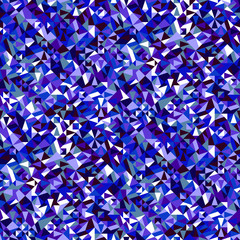 Poster - Geometrical mosaic triangle pattern background - abstract vector design from triangles
