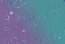Gradient Geometrical Circle Webpage Background - Abstract Geometric Vector Graphic From Rings