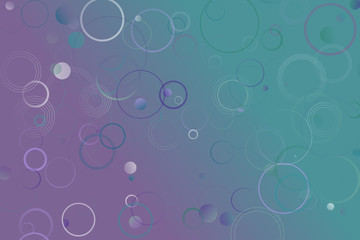 Aufkleber - Gradient geometrical circle webpage background - abstract geometric vector graphic from rings