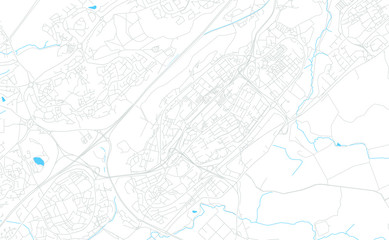  Cumbernauld, Schottland bright vector map