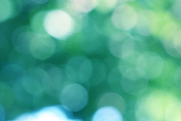 Sticker - abstract background light blue green bokeh