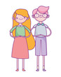 © Stockgiu - happy valentines day, smiling young couple relationship cartoon