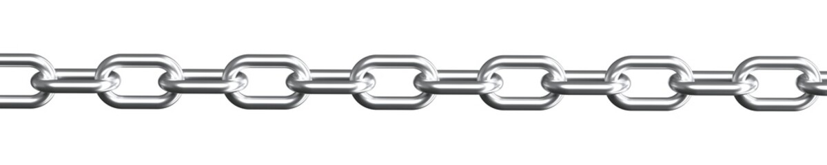 chain isolated 3d rendering