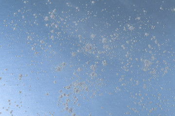 Poster - colored powder background 