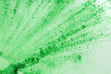 Poster - colored powder background 