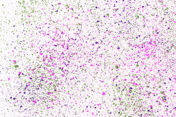 Poster - colored powder background 