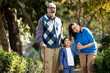 © creativeimages - Happy grandparents spending leisure time with little grandson