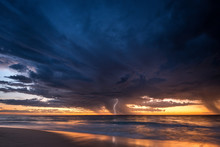 Perth Ocean Lightning