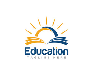 Education and Graduation Logo Design Vector