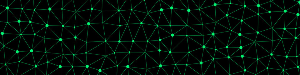 Abstract Low Polygon color Generative Art background illustration
