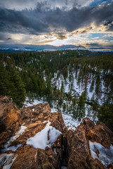 Wall Mural - Oregon Wilderness Sunset - Bend Oregon