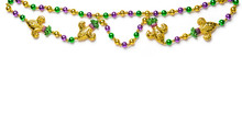 Carnival Background Mardi Gras Decoration Beads