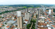 Aerial image of Alfenas, city of Minas Gerais