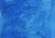 © Kseniya - Watercolor sky blue background texture hand painted.  Cerulean stains on paper.