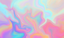 Iridescent Abstract Liquid Marbeled Background Texture