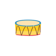 Wall Mural - Isolated drum instrument vector design