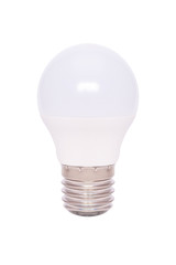 Poster - light bulb isolated on white