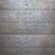 Metal rustic background with rivets