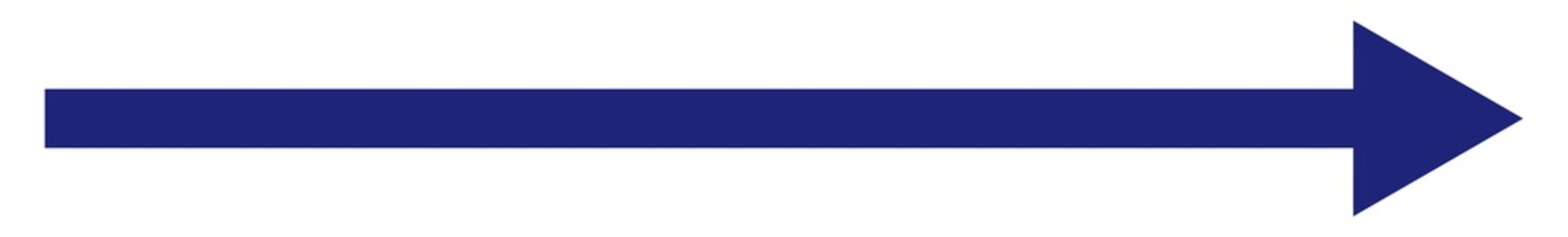 Fototapete - Arrow Long Icon Blue | Arrows | Infographic Illustration | Direction Symbol | Pointer Logo | Up Sign | Isolated | Variations