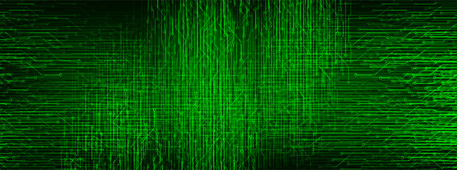 Poster - Security Electronic Circuit Microchip Technology Background,Hi-tech Digital and Future Concept design,Free Space For text in put,Vector illustration.