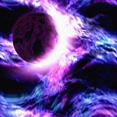 Canvas Print - galaxy in space