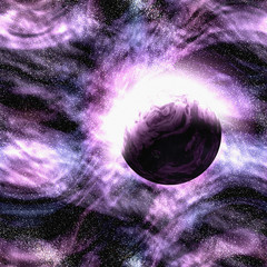Canvas Print - galaxy in space