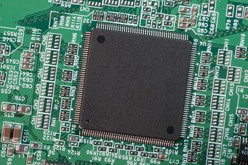 Sticker - Printed circuit board of a modern electronic device