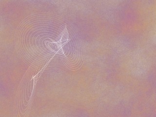 Aufkleber - Abstract colorful  grunge background with waves