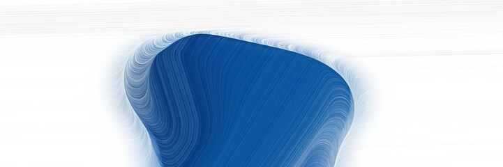 header background graphic with contemporary waves design with strong blue, white smoke and pastel blue color