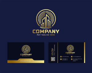 real estate logo template for company