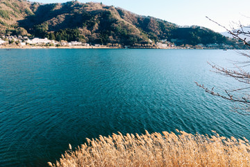 Wall Mural - Lake scenery of Kawaguchiko, Japan