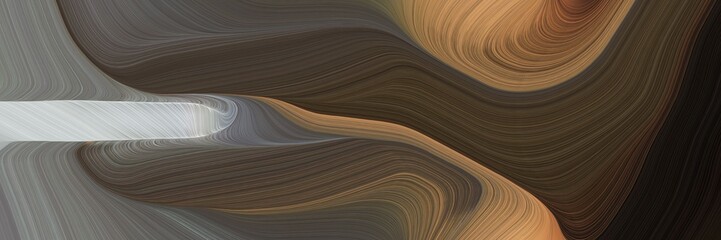 Poster - dynamic designed horizontal header with old mauve, tan and pastel brown colors. dynamic curved lines with fluid flowing waves and curves