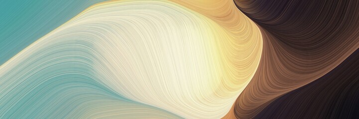 Aufkleber - decorative designed horizontal header with pastel gray, very dark pink and old mauve colors. dynamic curved lines with fluid flowing waves and curves