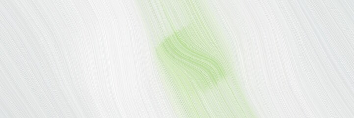 Aufkleber - flowing designed horizontal header with linen, tea green and ash gray colors. dynamic curved lines with fluid flowing waves and curves