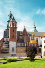 Wall Mural - Wawel castle Wawel cathedral in Krakow, Poland