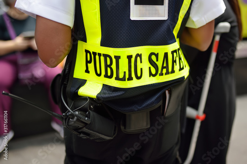 Fotomural Safety public guard in New York City