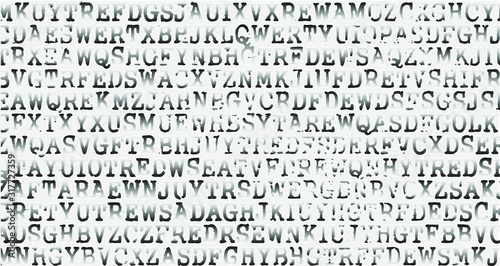 Photographie background with letters