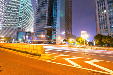 the light trails