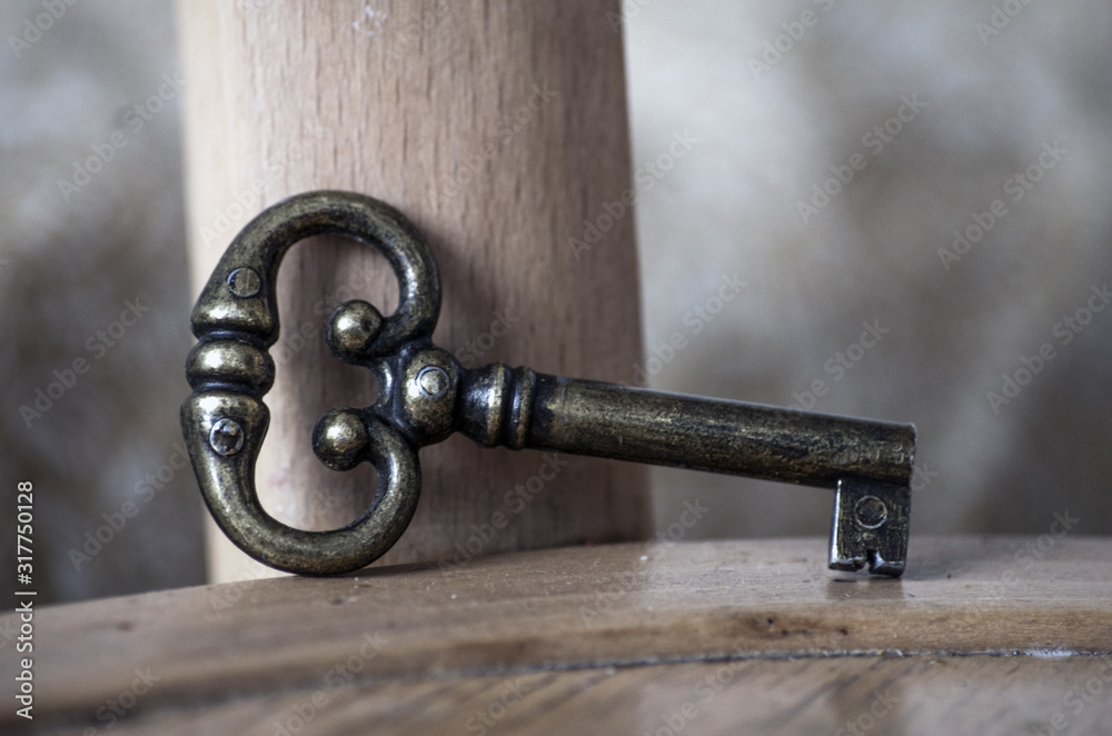 Lot De 2 Clés Anciennes En Fer Forgé – XIXe Siècle – 17 Cm – Fabriquées En France
