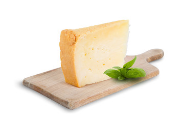 Wall Mural - cheese on a cutting board