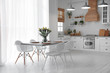 © New Africa - Beautiful kitchen interior with new stylish furniture