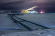 © Cavan Images - Energy Production on the North Slope of Alaska on a Winter Night