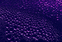 Background Covered Withl Water Drops In  Close-up