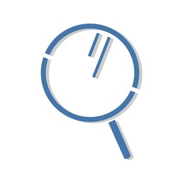 Poster - Design of magnifying glass icon