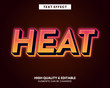 © Farizky Studio - 3d Heat effect editable text style for game title