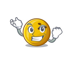 Sticker - Happy confident Successful bowling ball cartoon character style