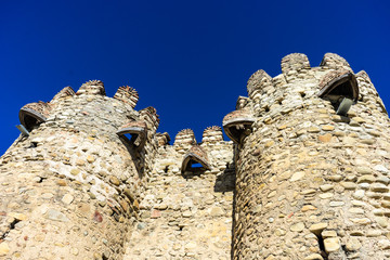 Wall Mural - Famous Ninotsminda castle cathedral